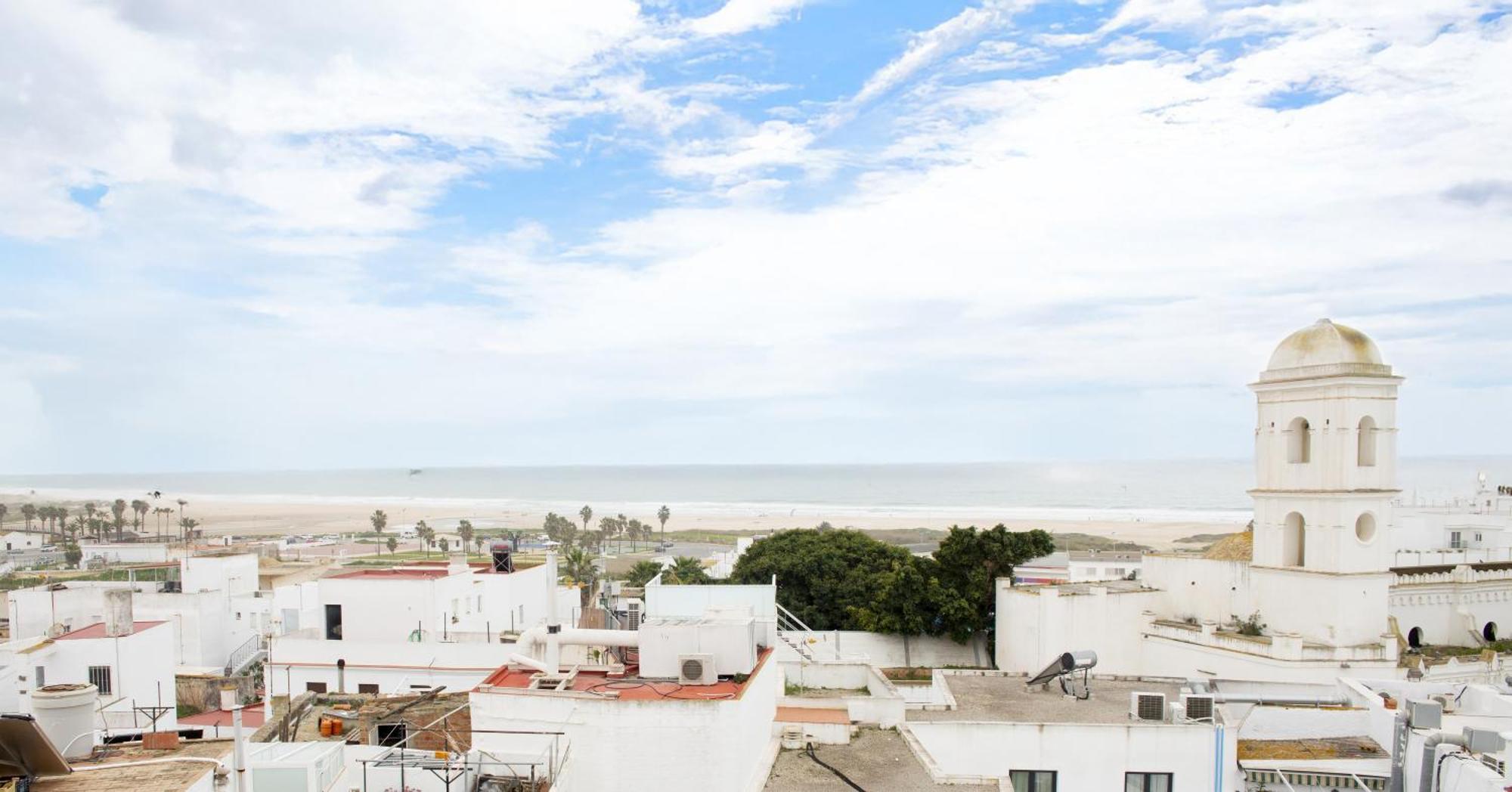Conil Apartamentos La Dama Y El Vagabundo Conil De La Frontera Exterior foto
